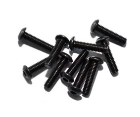 RC4WD Steel Button Head Cap Screws M3 x 12mm (10) RC4WD Steel Button Head Cap Screws M3 x 12mm (10)