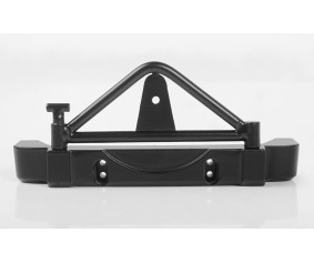RC4WD Tough Armor Rear Bumper for 1/18 Black Rock Body with Spare Tire Mount
