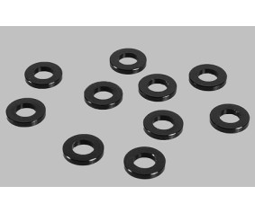 RC4WD 1mm Black Spacer with M3 Hole (10)