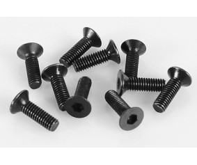 RC4WD Steel Flat Head Cap Screws M3 x 10mm (10)
