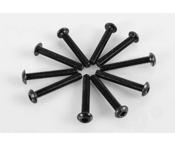 RC4WD Steel Button Head Cap Screws M3 x 20mm (10)
