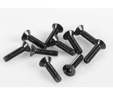 RC4WD Steel Flat Head Socket Cap Screw M3 x 12mm (10)