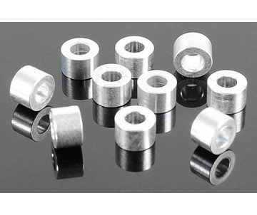 RC4WD 4mm Silver Spacer with M3 Hole (10)