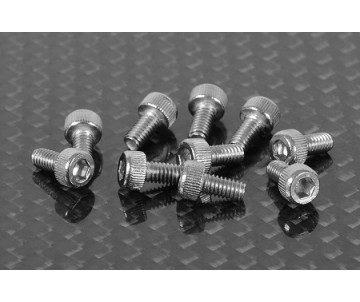 RC4WD Socket Head Cap Screws M2.5 x 5mm (10)