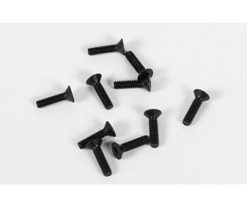 RC4WD Steel Flat Head Socket Cap Screw M2 x 8mm (10)
