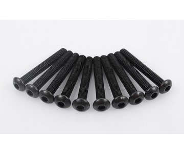 RC4WD Steel Button Head Cap Screws M4 x 30mm (10)