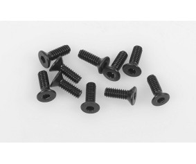RC4WD Steel Flat Head Cap Screw M2 X 6mm (10)