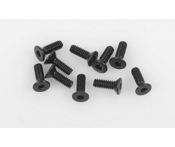 RC4WD Steel Flat Head Cap Screw M2 X 6mm (10)
