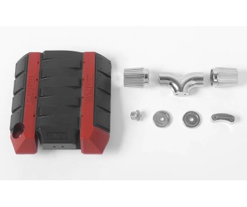 RC4WD V8 Engine Cover with Metal Intake Set for R3 Transmission
