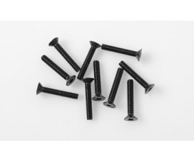 RC4WD Steel Flat Head Socket Cap Screws M3 x 18mm (10)