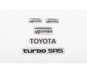 RC4WD 1985 Toyota 4Runner Emblem Set