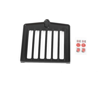 RC4WD Smokey Billet Front Grille for Tamiya King / Grand Hauler (Black)