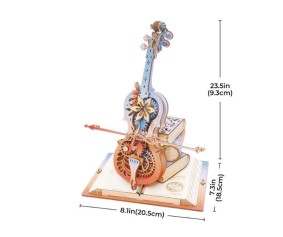 ROKR Symphony of Gorgeous Dreams Mechanical Music Box 3D Wooden Puzzle