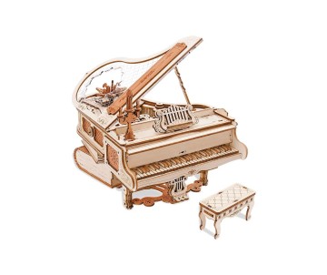 ROKR Magic Piano Mechanical Music Box 3D Wooden Puzzle
