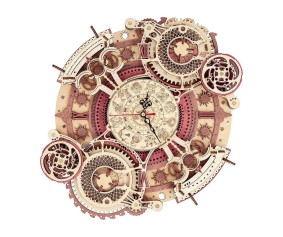 ROKR Zodiac Wall Clock Mechanical Time Art Engine
