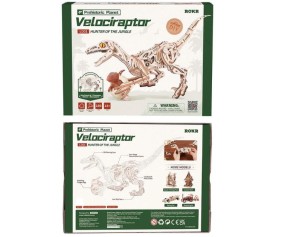 ROKR Velociraptor 3D Wooden Puzzle