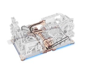 ROKR Marble Run Link Pack Connects Marble Space Port (ROELGC01) to Marble Night City (ROELGA01)