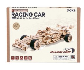 ROKR F1 Racing Car 3D Wooden Puzzle