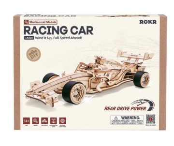 ROKR F1 Racing Car 3D Wooden Puzzle