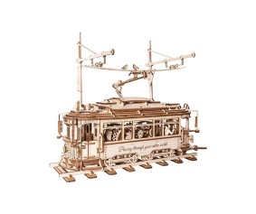 ROKR Classic City Tram 3D Wooden Puzzle