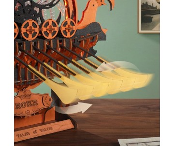 ROKR Dragon-Boat 3D Wooden Puzzle
