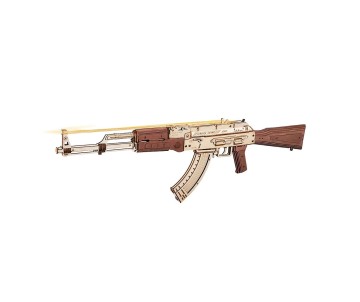 ROKR AK-47 Assault Rifle Gun Toy 3D Wooden Puzzle
