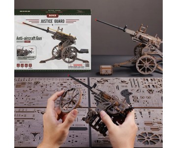 ROKR Anti-aircraft Gun 3D Wooden Puzzle