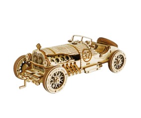 ROKR Grand Prix Car Scale Model 3D Wooden Puzzle