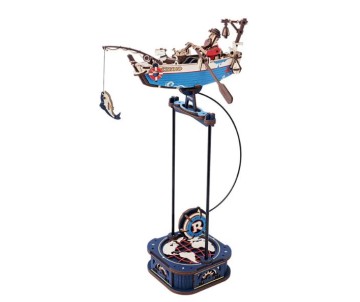 ROKR DIY Ocean Fisher Pendulum Toy 3D Wooden Puzzle