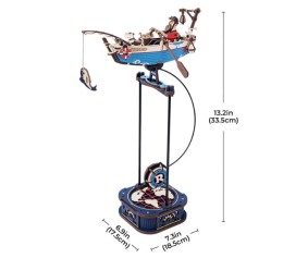 ROKR DIY Ocean Fisher Pendulum Toy 3D Wooden Puzzle
