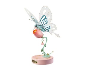 ROKR Butterfly (Pink) Model DIY 3D Puzzle