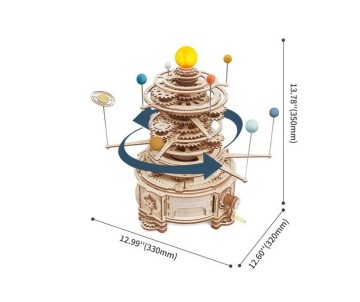 ROKR Mechanical Orrery 3D Wooden Puzzle