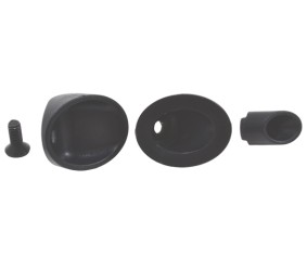 RPM 1/10th scale Side Exit Mock Exhaust Tips - Black