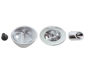 RPM 1/10th scale Side Exit Mock Exhaust Tips - Chrome