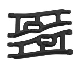 RPM Wide Front A-arms for the Traxxas Electric Rustler & Electric Stampede 2wd - Black RPM Wide Front A-arms for the Traxxas Electric Rustler & Electric Stampede 2wd - Black