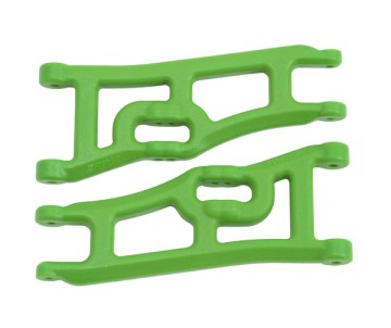 RPM Wide Front A-arms for the Traxxas Electric Rustler & Electric Stampede 2wd - Green