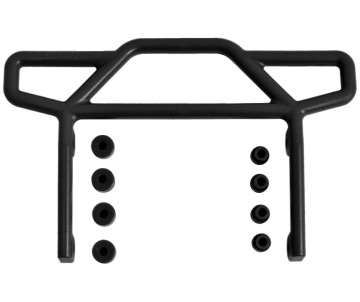 RPM Rear Bumper for Traxxas Electric Rustler - Black