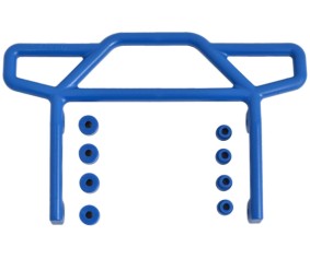 RPM Rear Bumper for Traxxas Electric Rustler - Blue