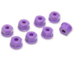 RPM Nylon Nuts 6-32 (8) - Purple