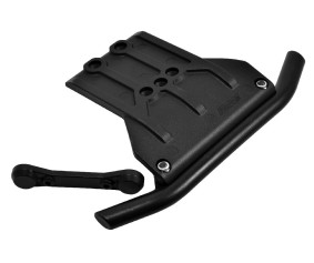 RPM Front Bumper And Skid Plate For The Traxxas Sledge - Black