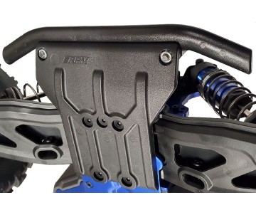 RPM Front Bumper And Skid Plate For The Traxxas Sledge - Black