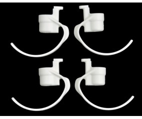 RPM Landing Gear Dromida Vista, Vista FPV, Ominus & Ominus FPV - Dyeable White RPM Landing Gear Dromida Vista, Vista FPV, Ominus & Ominus FPV - Dyeable White