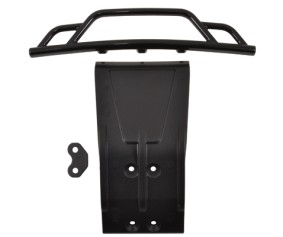 RPM Front Bumper & Skid Plate for the Losi Ten SCTE - Black