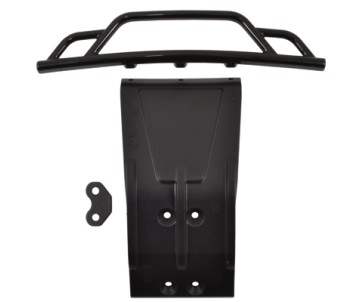 RPM Front Bumper & Skid Plate for the Losi Ten SCTE - Black