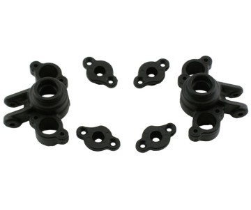 RPM Axle Carriers for Traxxas 1/16 e-Revo, Slash, Summit & Rally - Black