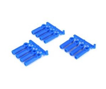 RPM Long Shank 4-40 Rod Ends (12) - Blue