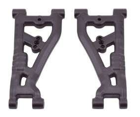 RPM Front A-arms for the Assoc. ProSC 4x4, ProLite 4x4 & Thunder Tiger Tomahawk ST / SC & Sparrowhawk XT / XXT - Black