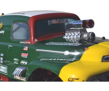 RPM Chrome Shotgun Style Mock Intake & Blower
