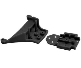RPM Slash LCG 4x4 Front Bulkhead (Black)
