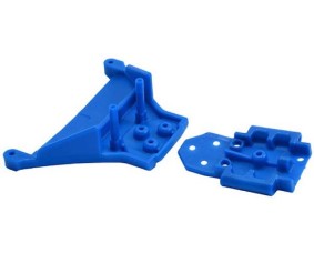 RPM Slash LCG 4x4 Front Bulkhead (Blue)